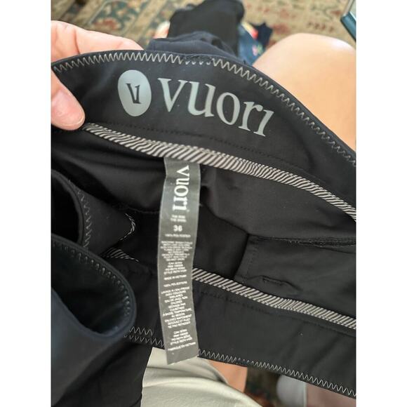 Vuori Men's Black Athletic Slim Fit Meta Pants Size 36 - Picture 8 of 9